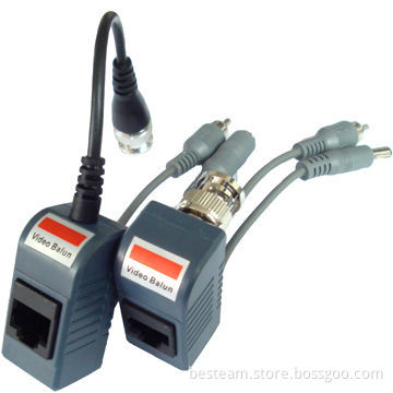 Video Balun with Power and Audio